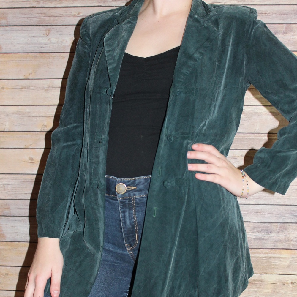 Sue Wong Vintage green jacket